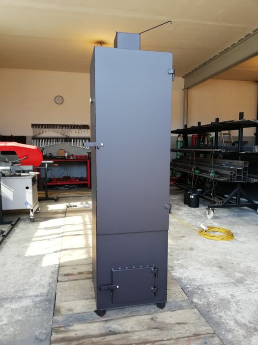 Wędzarnia Ogrodowa Grill Smoker Blacha 4 mm Solidna Od Kowala Wędzok