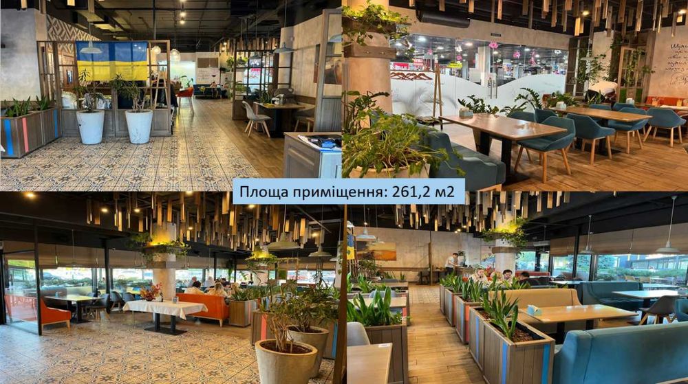 Здається приміщення у ТЦ Славутич 261м2