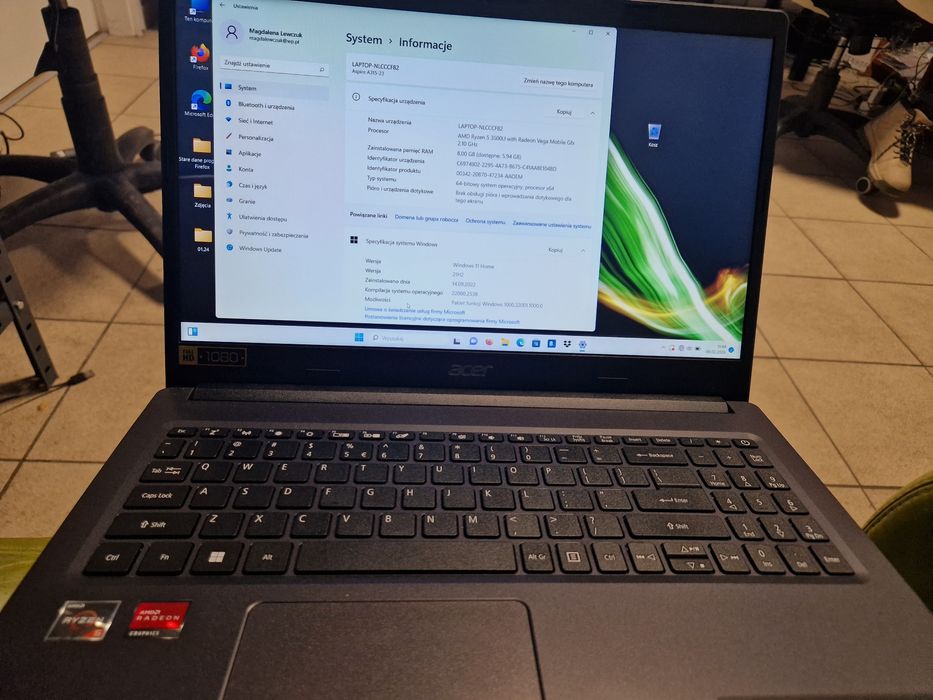 Laptop Acer Aspire 3