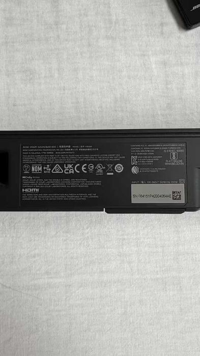 Bose Smart Soundbar 600 mit Bass Module 500,jak nowy