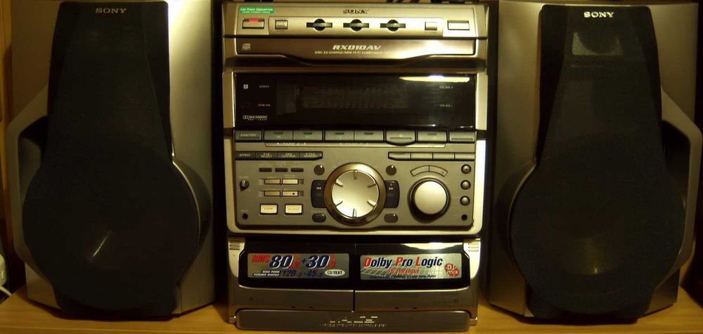 Sistema Mini Hi-Fi Sony MHC-RXD10AV (Topo de Gama)