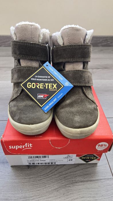 Дитячі зимові чоботи Superfit Groovy 28р зеленого кольору