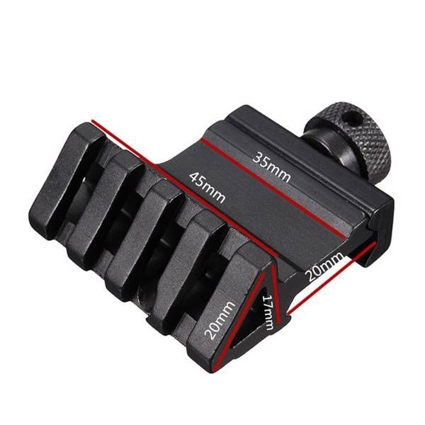 Планка weaver на базу weaver picatiny или m-lock под 45 градусов АК/AR