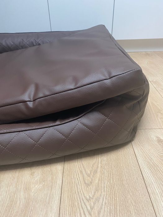 Legowisko ortopedyczne ze skóry ekologicznej rozmiar Xl