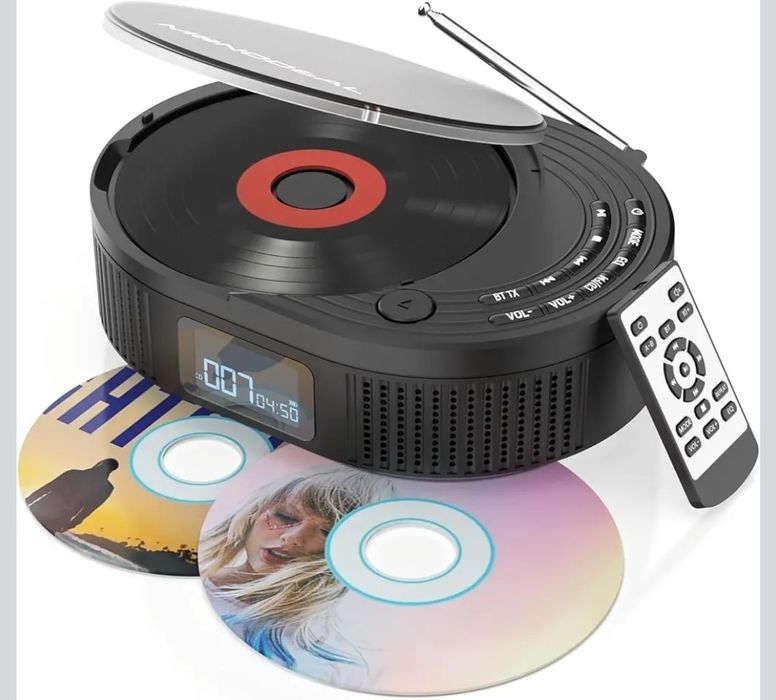 Bombox CD FM Bluetooth Głośnik Dyskmen  F02