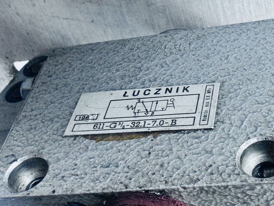 Panel stetowania pneumatyką rozdzielacze Łucznik