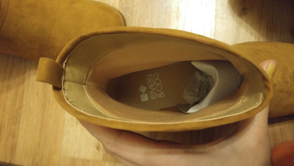 Nowe buty even & odd Botki 39 nowe delikatnie ocieplone