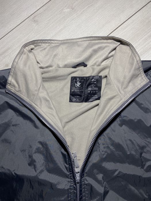 Темно сіра вітровка/дощовик B&C Atlantic shore