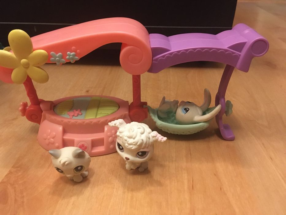Zestaw Littlest Pet Shop kot, pies, królik