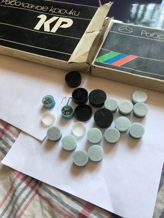 Рыболовные крючки Ссср оптом по 20копеек