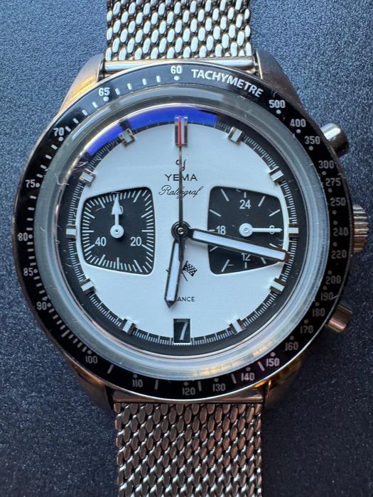 Relógio Yema Rallygraft- estado novo