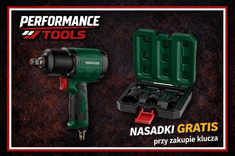Parkside klucz udarowy pneumatyczny PDSS 850 A1 850 Nm nowy