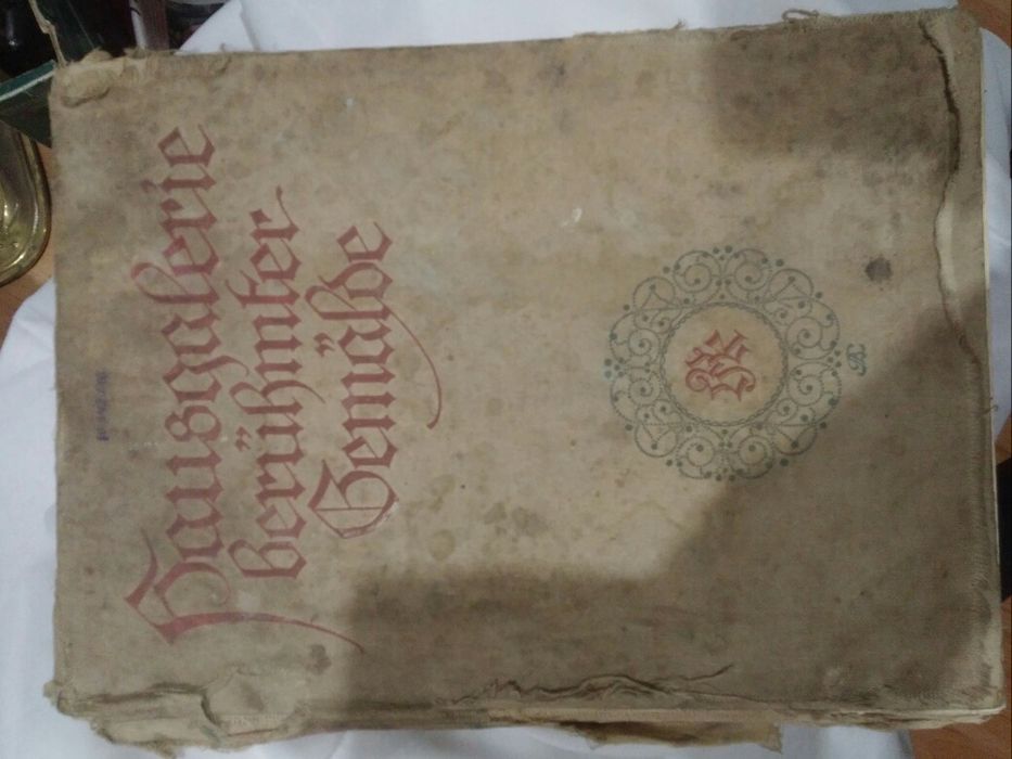 Антикварна старовинна німецька книга