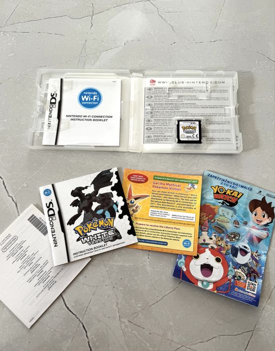 Pokemon White Nintendo DS oryginal komplet