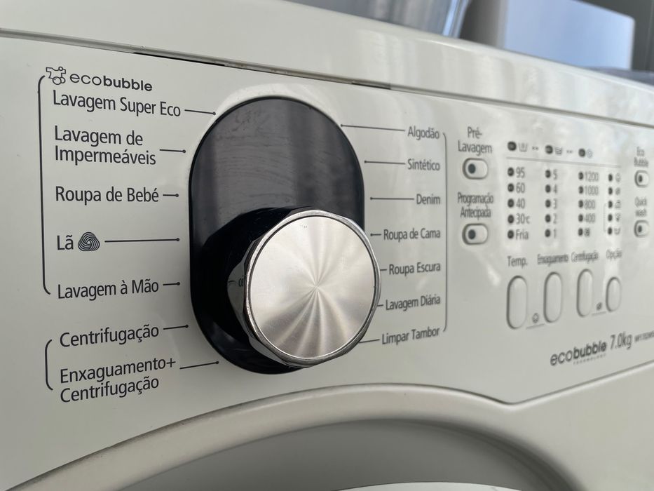 Máquina de lavar roupa Samsung ECO 7kg 1200rpm