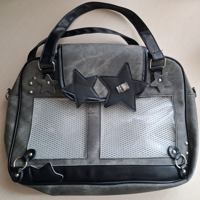 Y2K Itabag Lolita Girl Прозора кишенькова модна сумка через плече