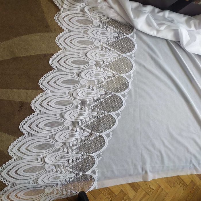 Firanki pokojowe żakardowe