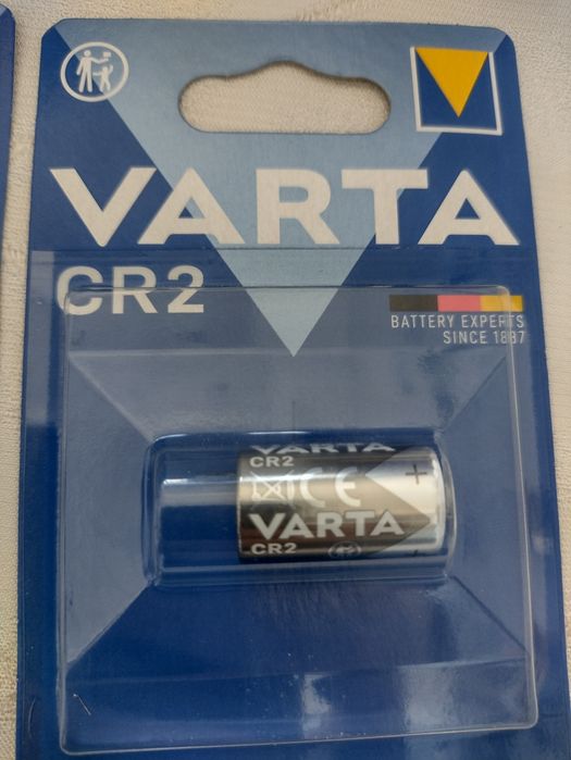 Батарейки CR123, CR 2. Varta. Найкращі.