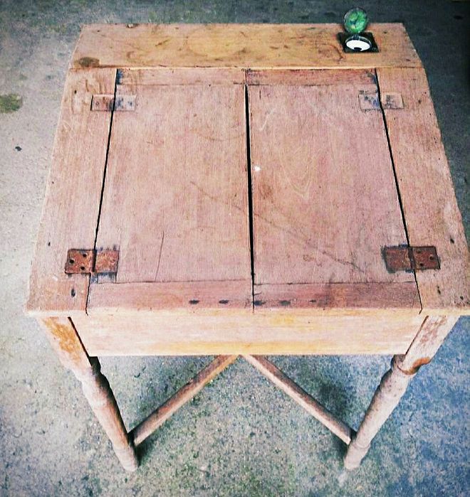 Carteira Escrivaninha Antiga