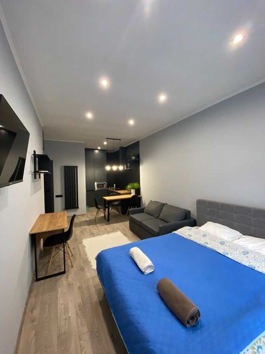 Сучасна студія в стилі лофт на Тихого