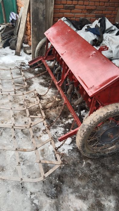 Сівалка до міні трактора
