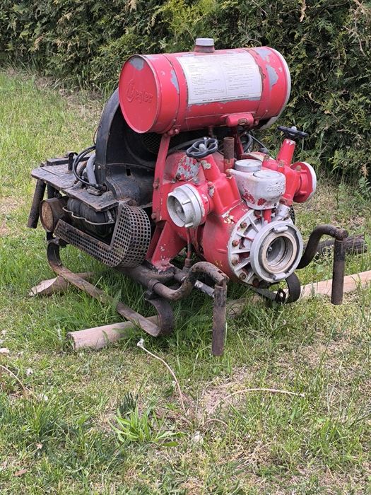 Motopompa strażacka Ziegler silnik vw Garbus