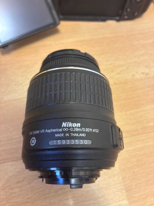 Об'єктив Nikon DX AF-S Nikkor 18-55mm 1:3.5-5.6G VR