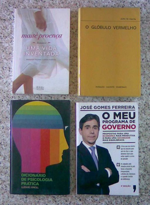 Lote com 28 livros - não ficção - venda individual