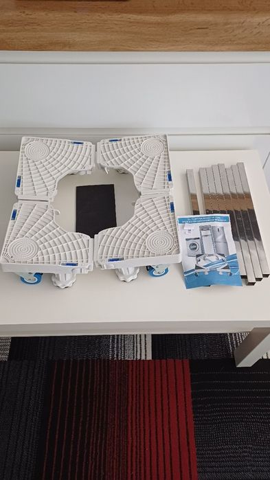 Fousenuk FAN106 Podstawka na Kółkach do Przesuwania Lodówki, Pralki, Stojak