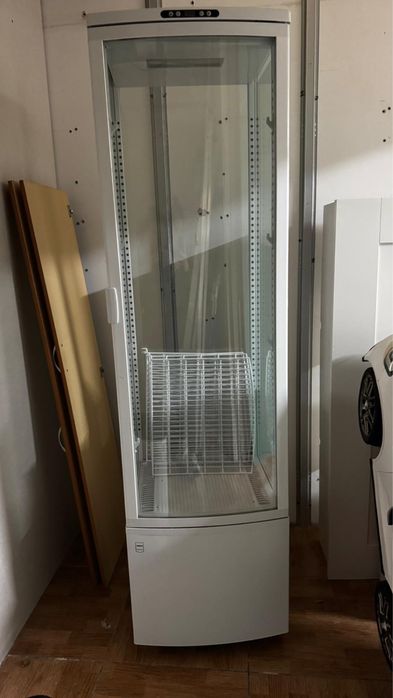 Vitrine em vidro gelada