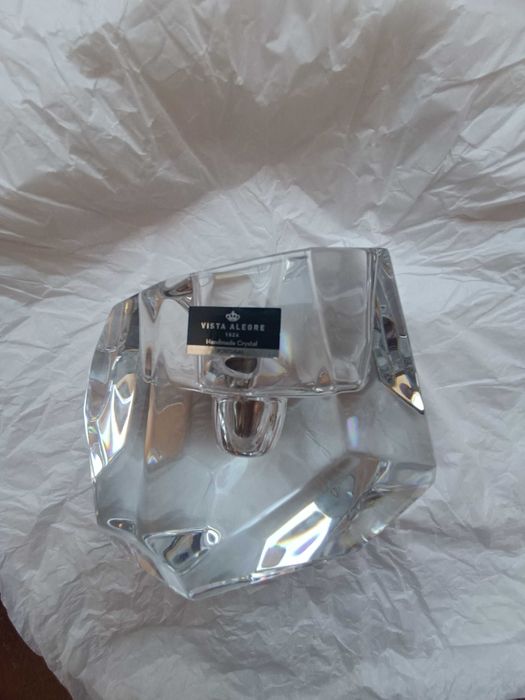 Castiçal de cristal - Vista Alegre