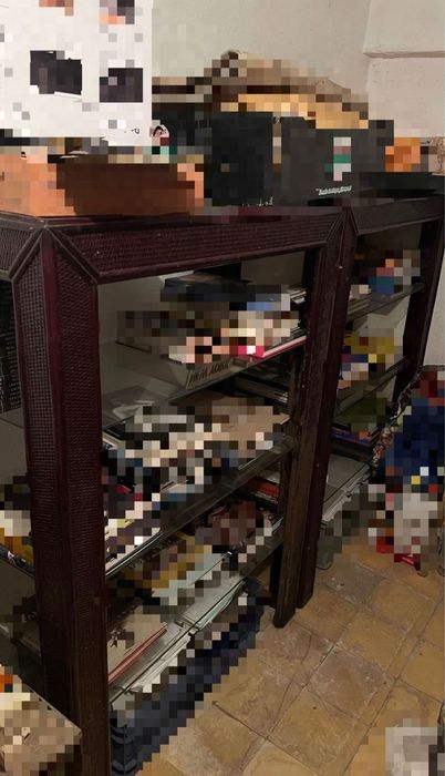 Conjunto de Armários e Estantes