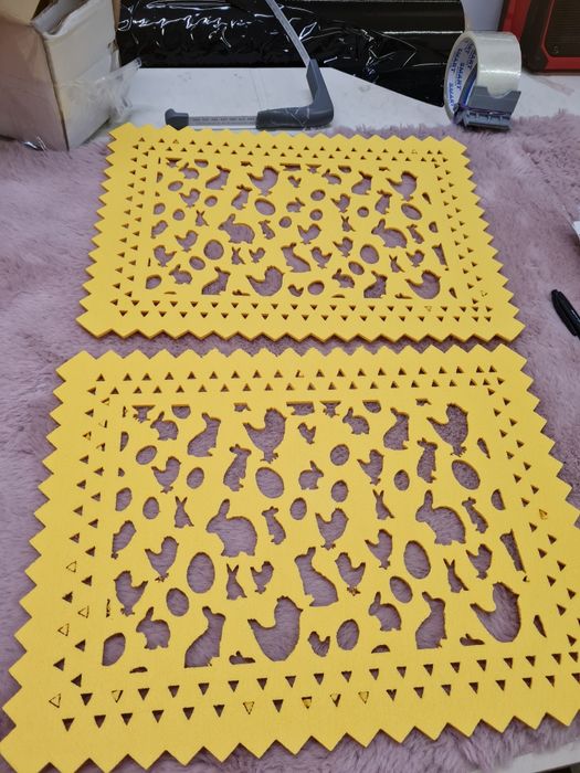 2szt podkładki  wielkanocne 28x38