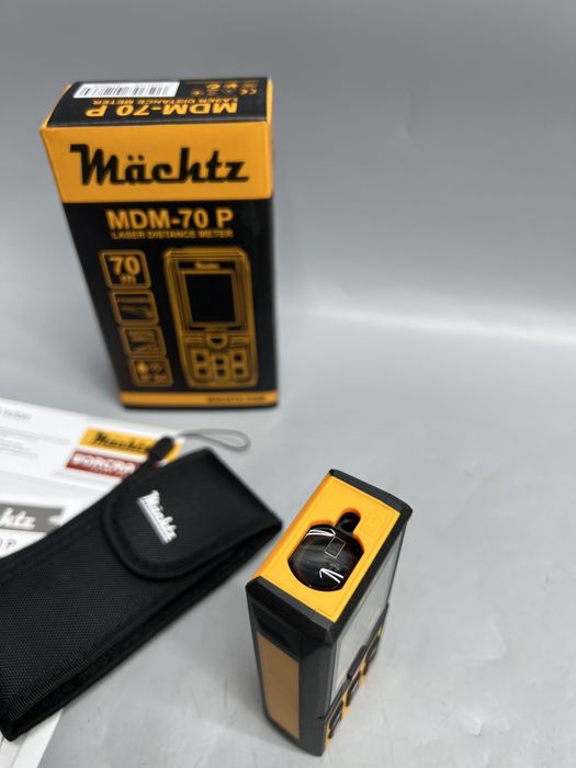 Лазерный дальномер Рулетка с угломером Machtz MDM-70P До 70 метров