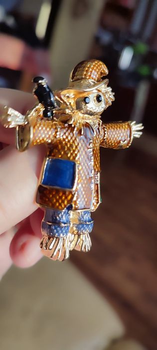 "Strach na wróble" - broszka