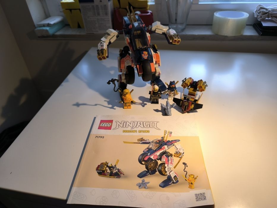 (384pcs)Lego Ninjago Sora's Transforming Mech Bike Racer 71792