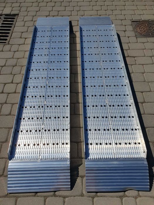 Aluminiowa Rampa Najazdowa 2000x400mm 2szt 2x1450kg