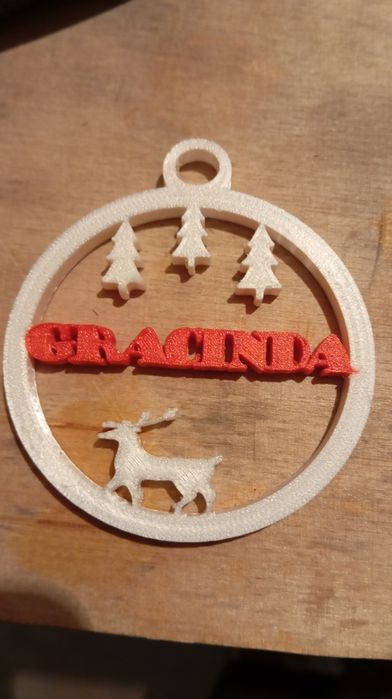 Bolas Natal personalizadas em 3D