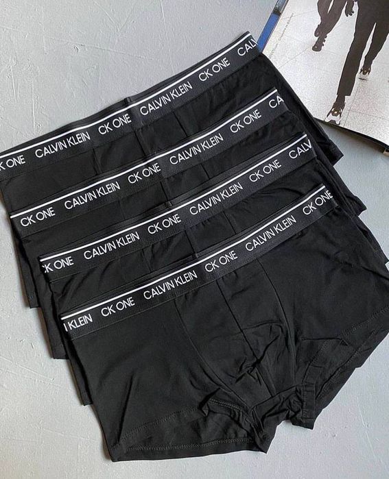 Чоловічі труси боксери Calvin Klein ONE BLACK