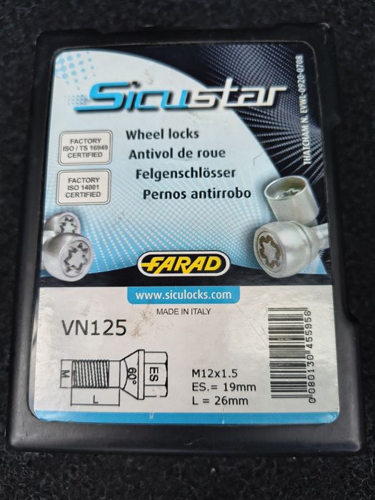 Śruby antykradzieżowe - zabezpieczające