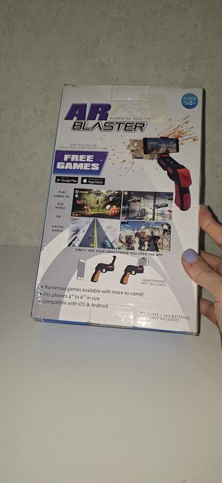 Ігровий  бластер  доповненої реальності (AR Blaster) новий