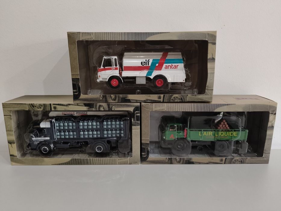Camiões de distribuição, escala 1/43