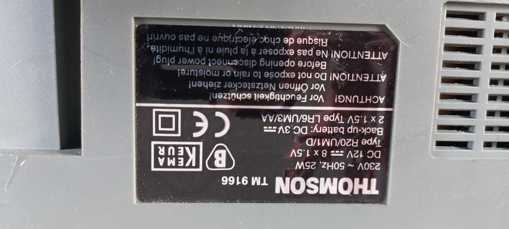 Radioodtwarzacz Thomson TM9166
