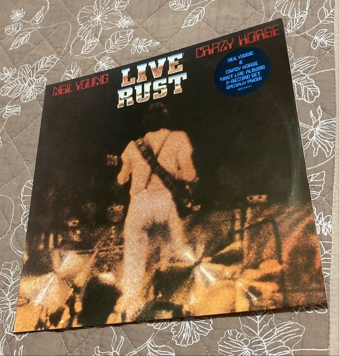 LP Duplo Neil Young & Crazy Horse Live 1979