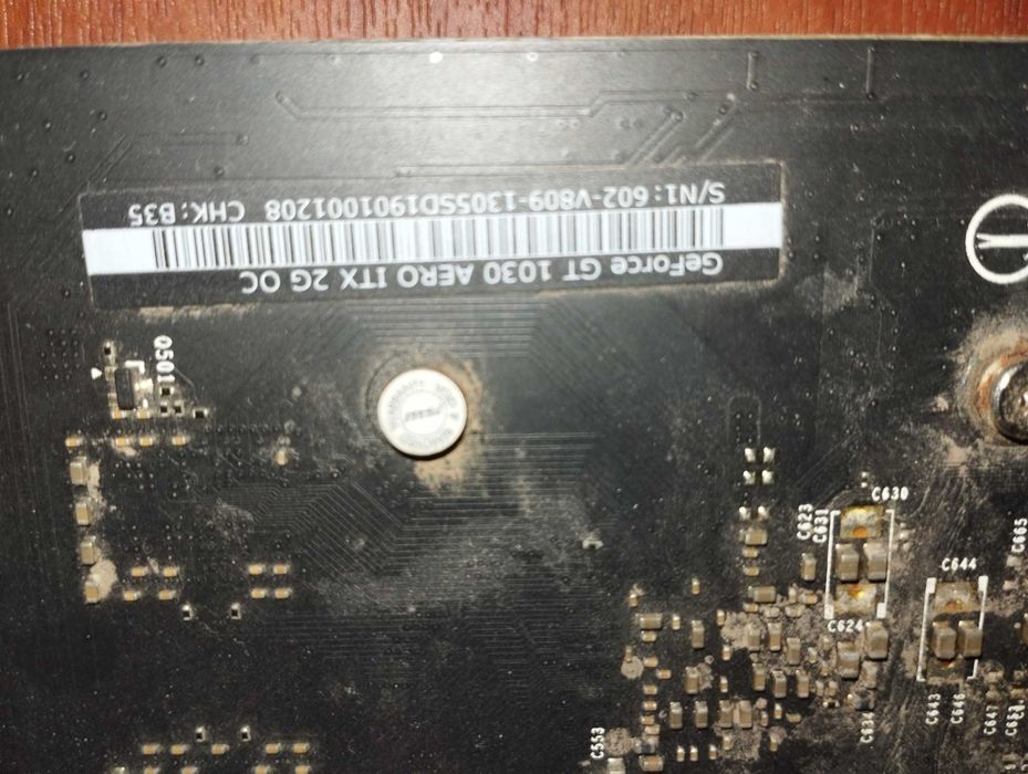 Видеокарта MSI Aero GT1030 2 GB