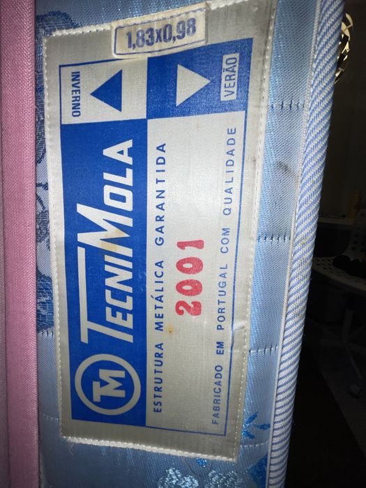 colchão de cama reversível