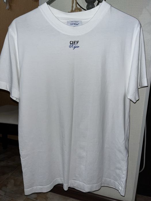 Футболка Off-White Kyiv, лімітована колекція, ідеал