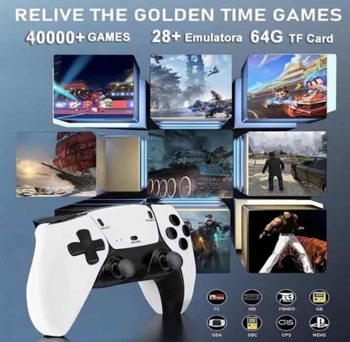 GAME STICK PRO 4K – Diversão para toda a família