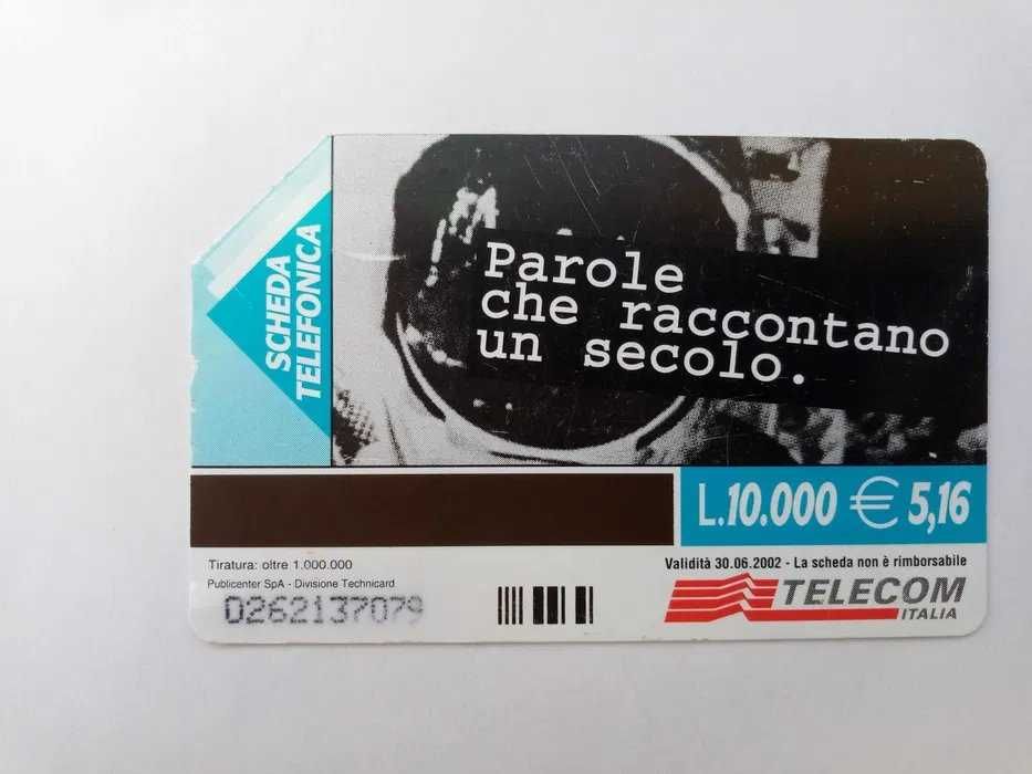 Słowa [włoskie karty telefoniczne] [3 karty]