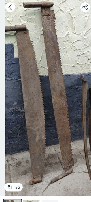 Пилы, косы б/у  сов.пр-ва